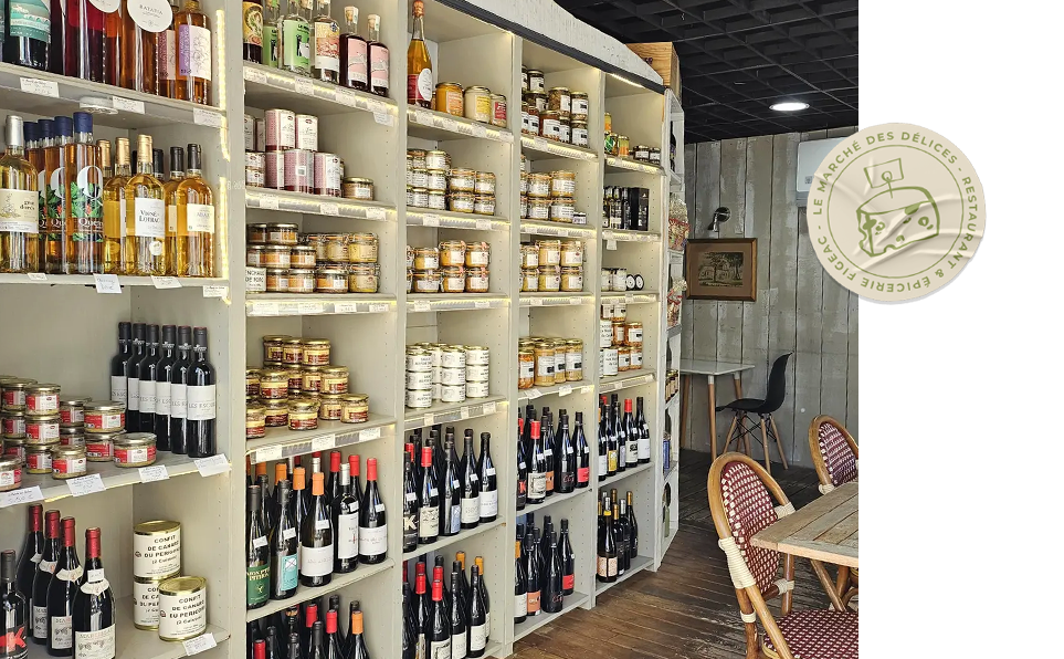 Épicerie - Le Marché Des Délices - Epicerie Figeac - top resto FIGEAC